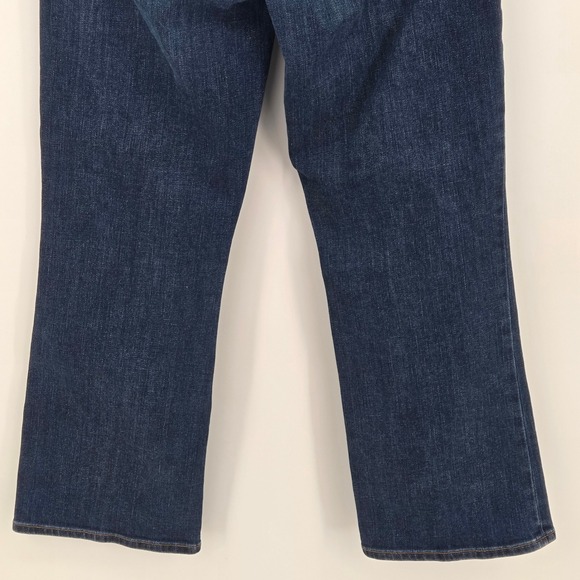 J Brand 8314T178 Blue Denim Selena Arcade Mid Rise Crop Boot Jeans Women 28 NWT - Picture 9 of 15